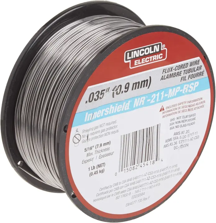Lincoln NR-211 .035 in Flux-Cored Welding Wire — All-Position Spool